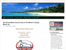 Tablet Screenshot of beachcalendar.net